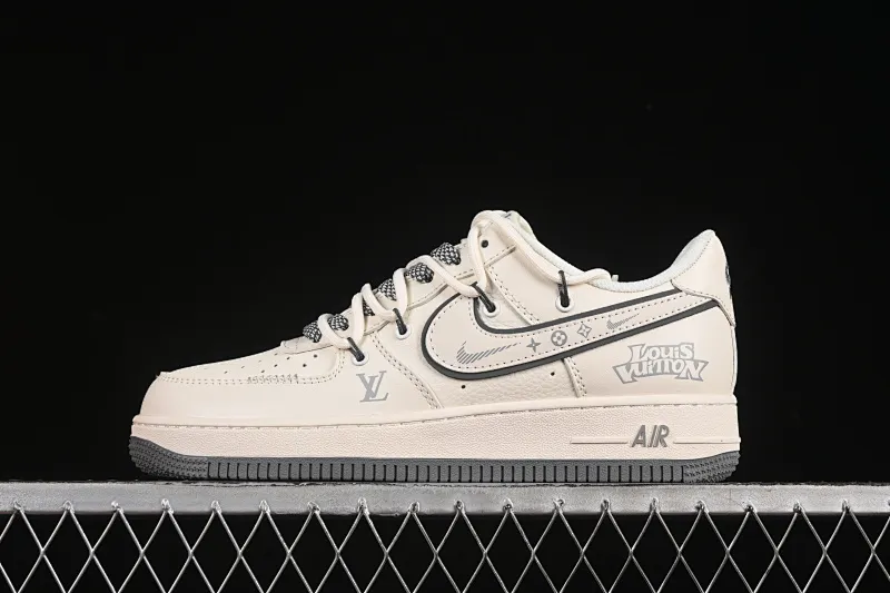 All categories Nk Air Force 1 Air Force series Nk Air Force 1 Low Air Force low-top Nike Air Force 1'07 Low LV co-branded beige bottom drawstring Air Force 1 low-top casual sneakers DM6868-100